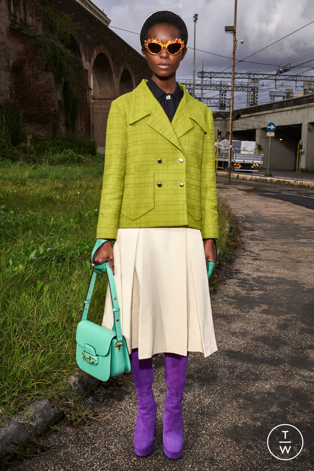 Fashion Week Milan Pre-Fall 2020 look 43 from the Gucci collection womenswear