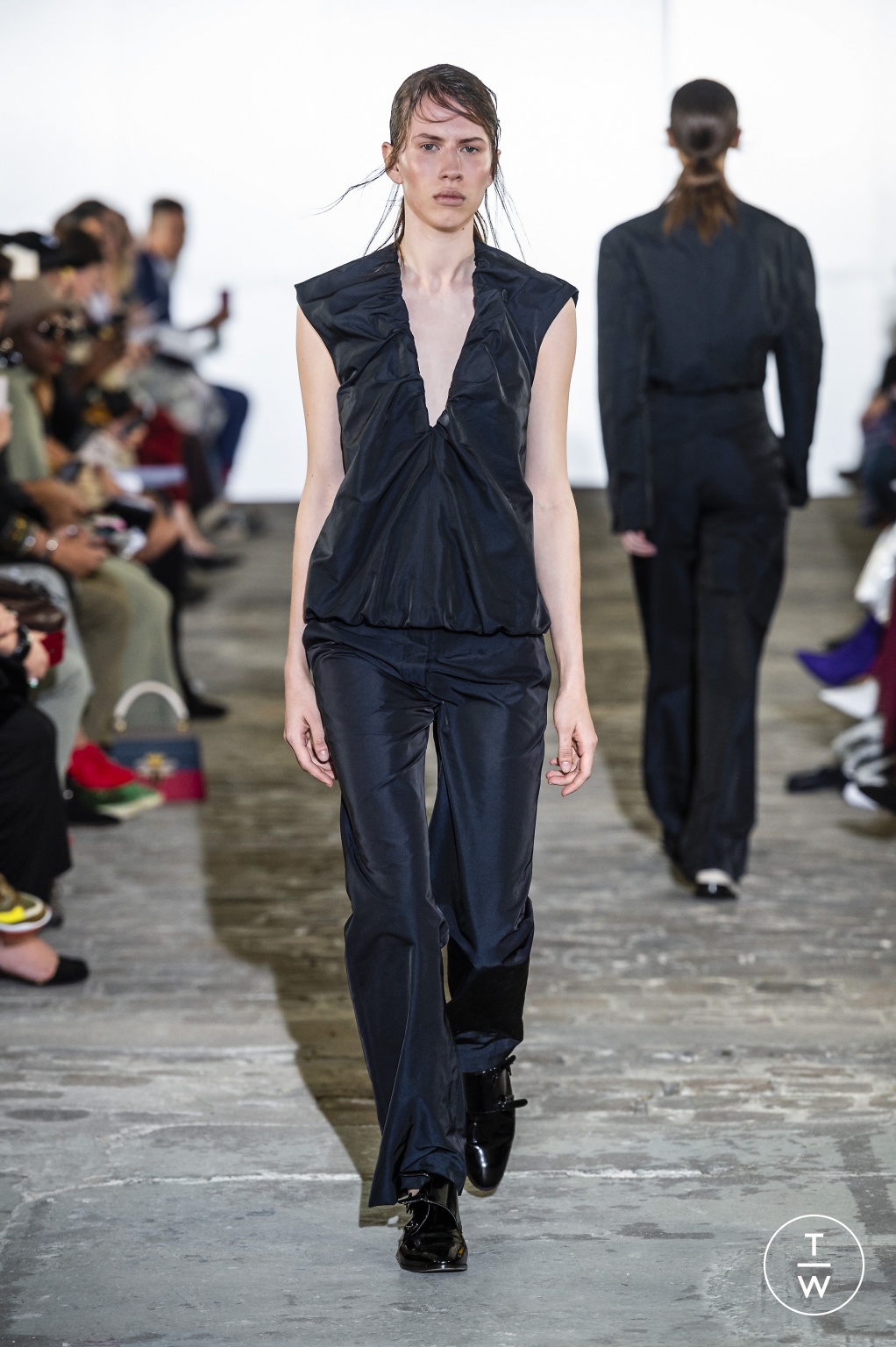 Fashion Week Paris Spring/Summer 2019 look 43 from the Kristina Fidelskaya collection 女装