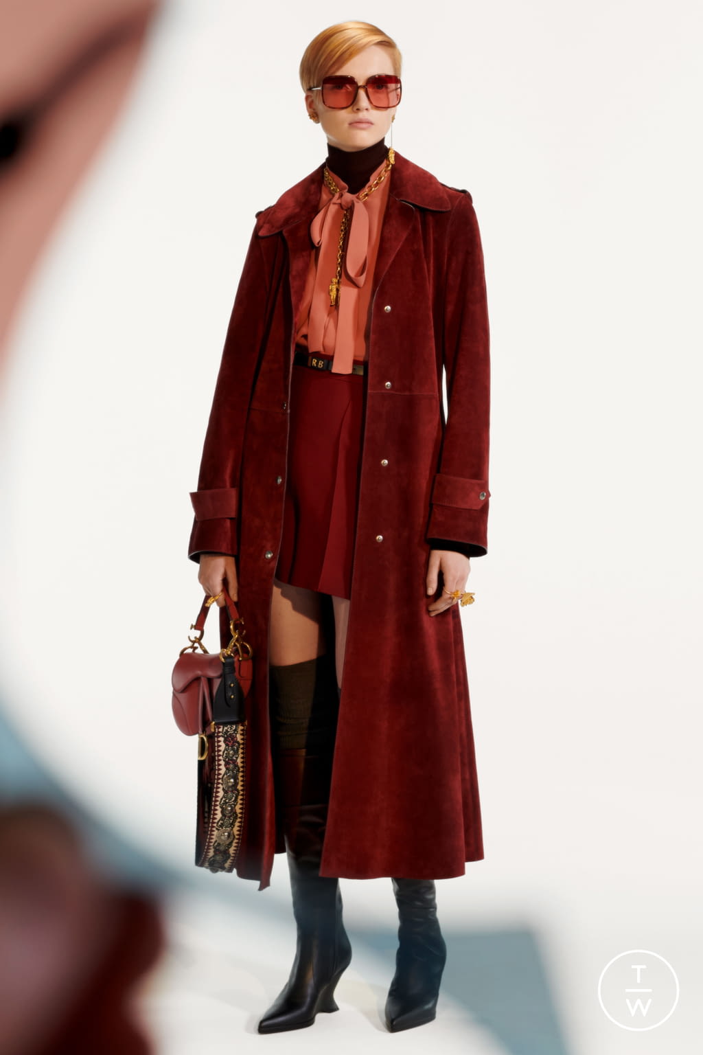 Fashion Week Paris Pre-Fall 2019 look 44 from the Christian Dior collection womenswear