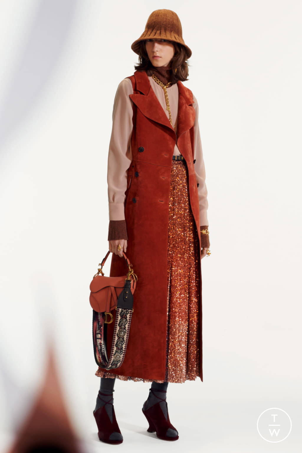 Fashion Week Paris Pre-Fall 2019 look 45 from the Christian Dior collection womenswear