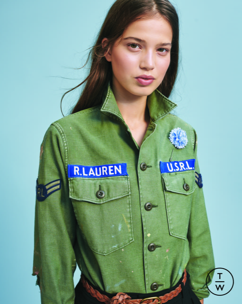 Fashion Week New York Spring/Summer 2019 look 48 from the Polo Ralph Lauren collection 女装