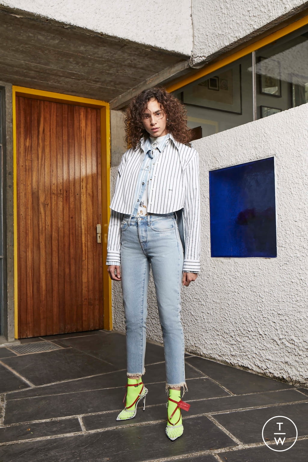 Fashion Week Paris Resort 2019 look 5 from the Off-White collection womenswear