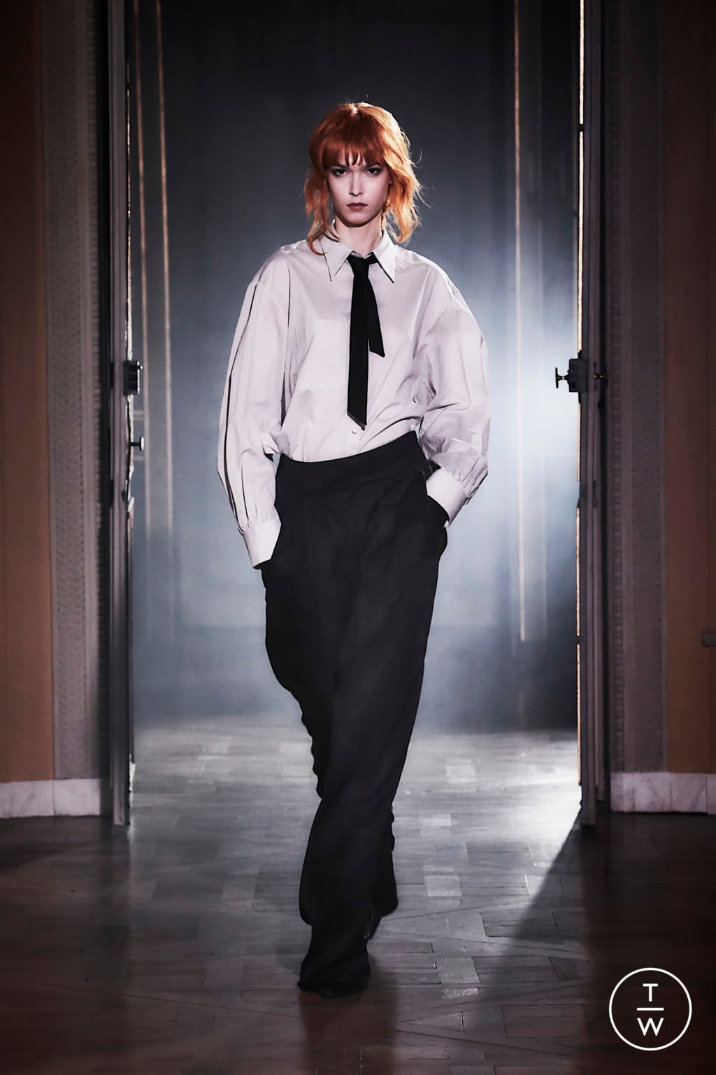 Fashion Week Paris Spring/Summer 2021 look 5 from the Olivier Theyskens collection womenswear