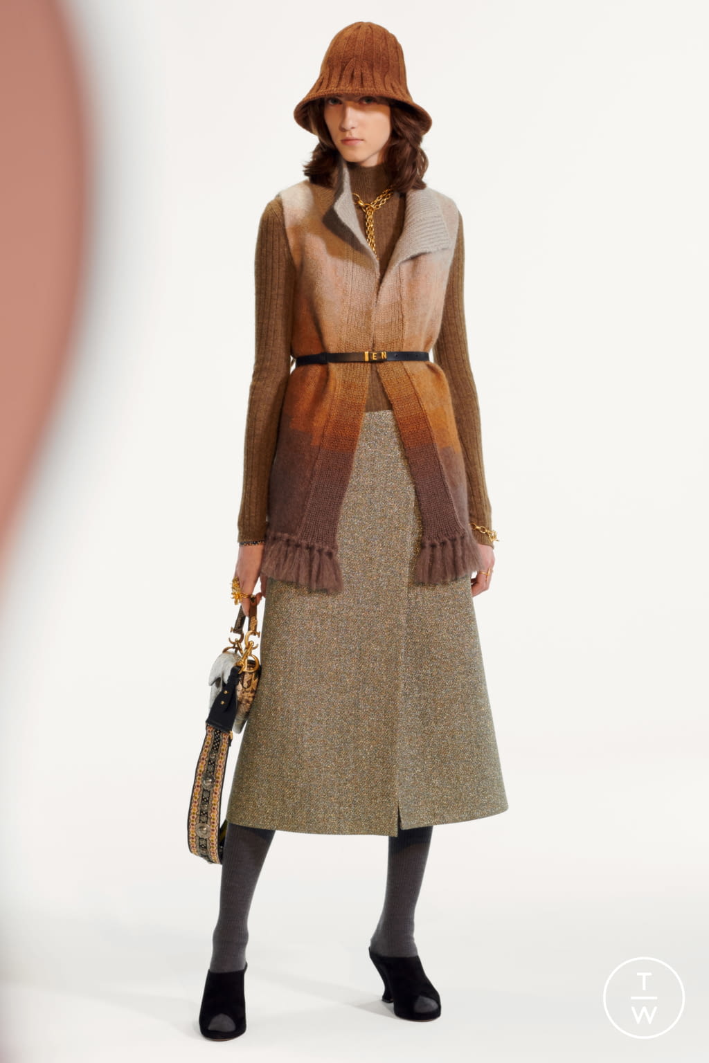 Fashion Week Paris Pre-Fall 2019 look 52 from the Christian Dior collection 女装