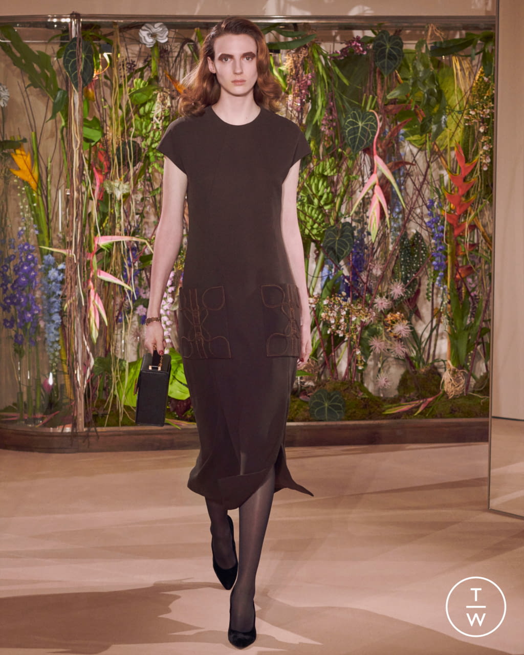Fashion Week Paris Pre-Fall 2019 look 51 from the Hermès collection womenswear