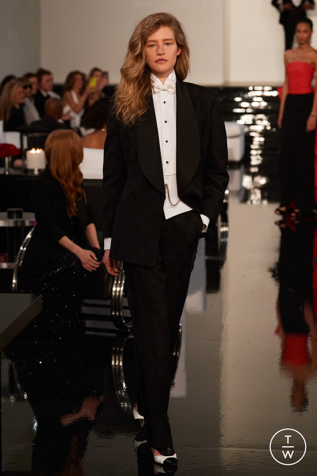 Fashion Week New York Fall/Winter 2022 look 52 de la collection Ralph Lauren womenswear