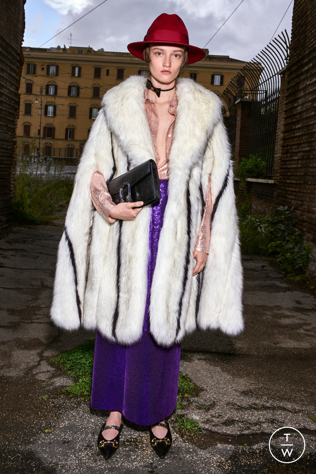 Fashion Week Milan Pre-Fall 2020 look 53 from the Gucci collection 女装
