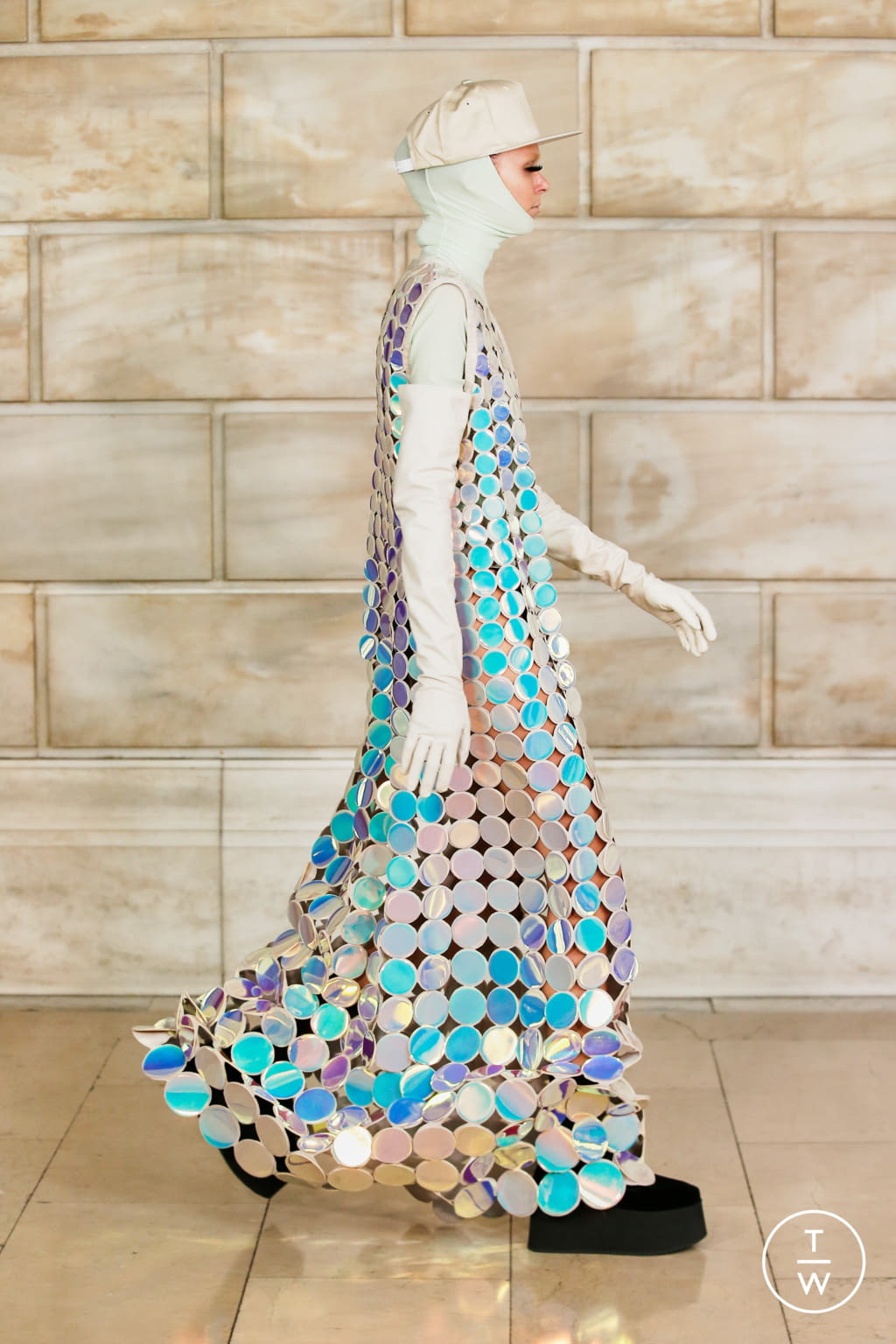 Fashion Week New York Fall/Winter 2021 look 52 from the Marc Jacobs collection 女装