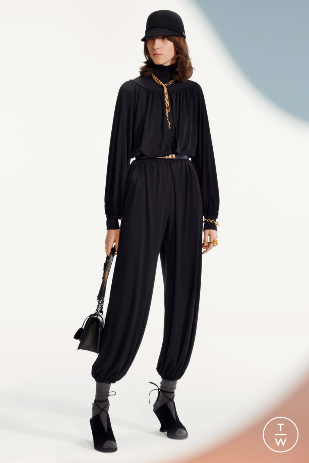 Fashion Week Paris Pre-Fall 2019 look 57 from the Christian Dior collection 女装