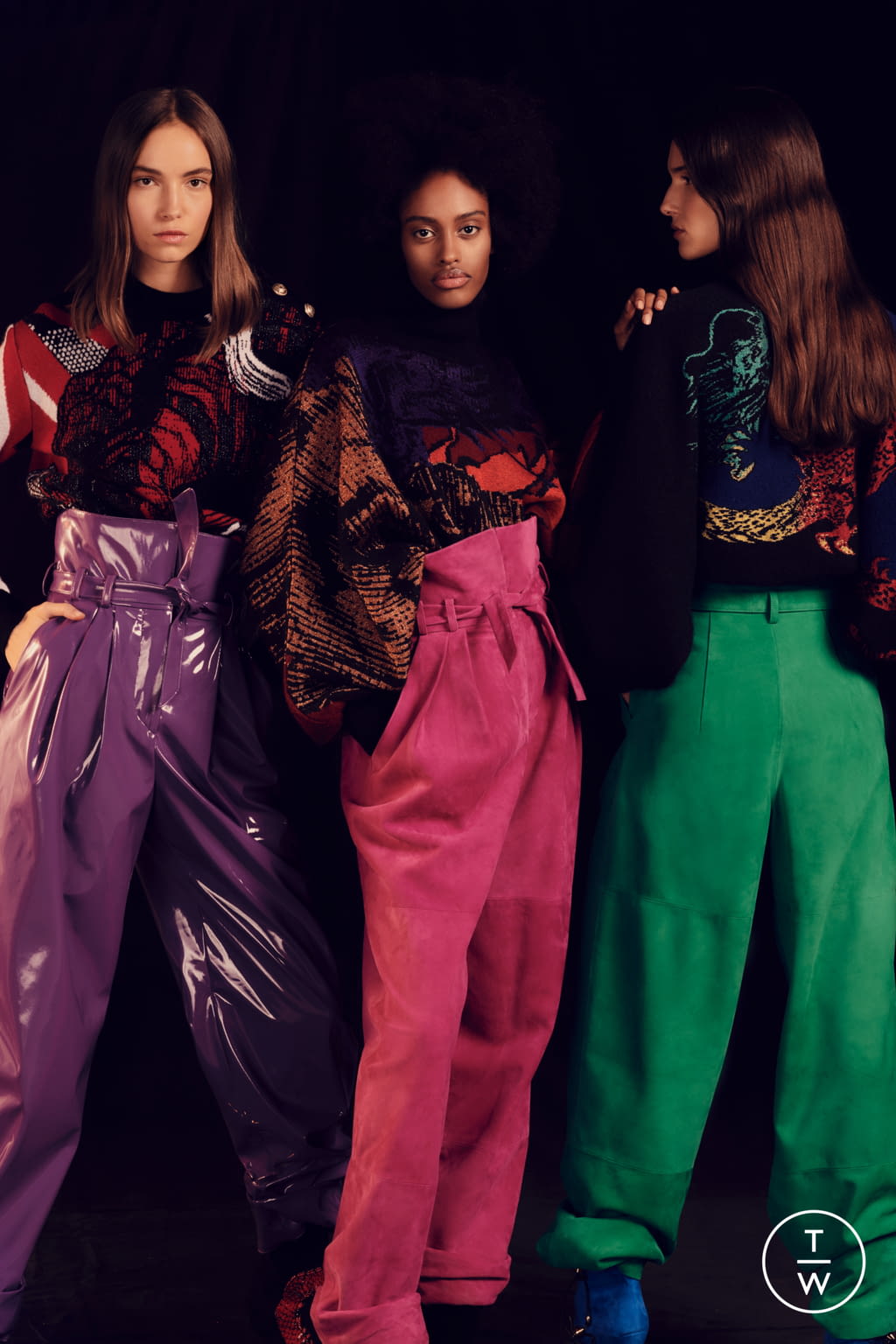 Fashion Week Paris Pre-Fall 2019 look 58 from the Balmain collection womenswear