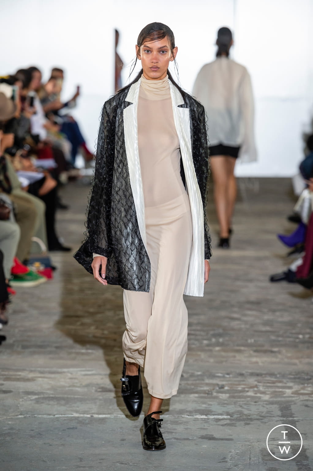 Fashion Week Paris Spring/Summer 2019 look 6 from the Kristina Fidelskaya collection 女装