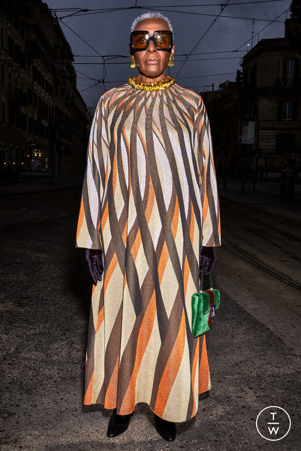 Fashion Week Milan Pre-Fall 2020 look 5 from the Gucci collection womenswear