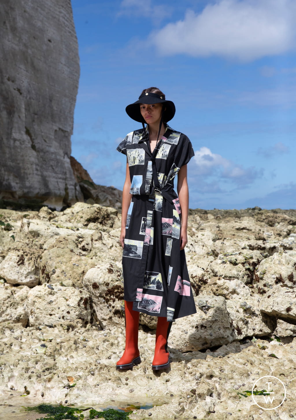 Fashion Week Paris Resort 2020 look 6 from the Cédric Charlier collection womenswear