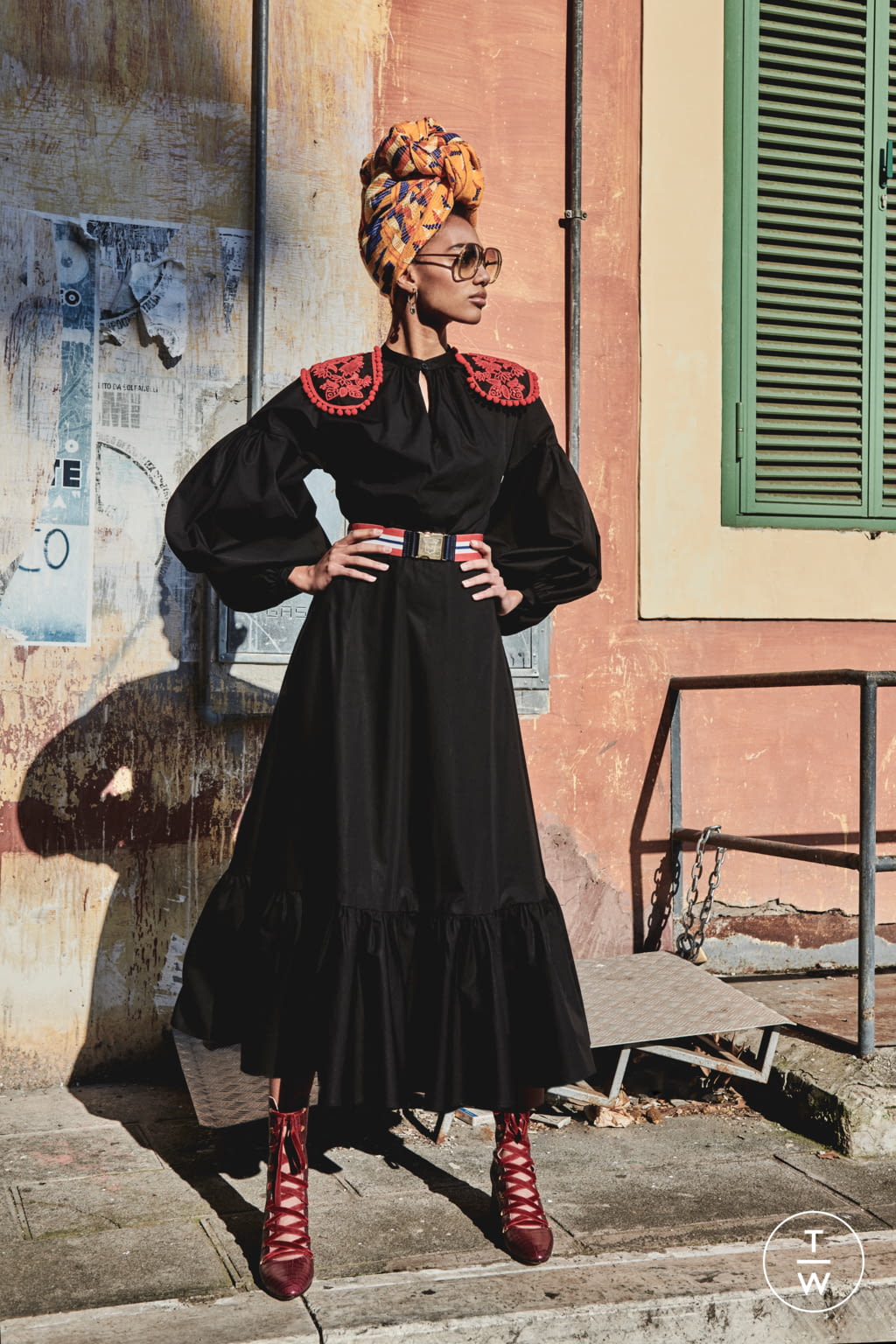 Fashion Week Milan Pre-Fall 2020 look 6 from the Stella Jean collection womenswear