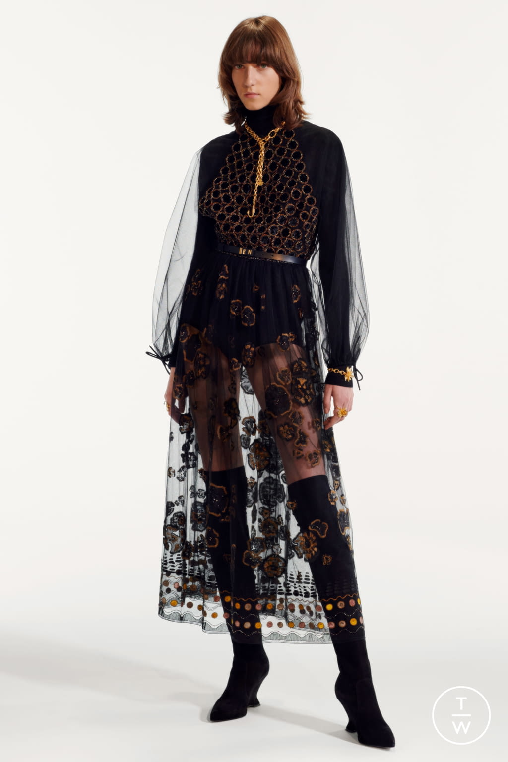 Fashion Week Paris Pre-Fall 2019 look 61 from the Christian Dior collection womenswear