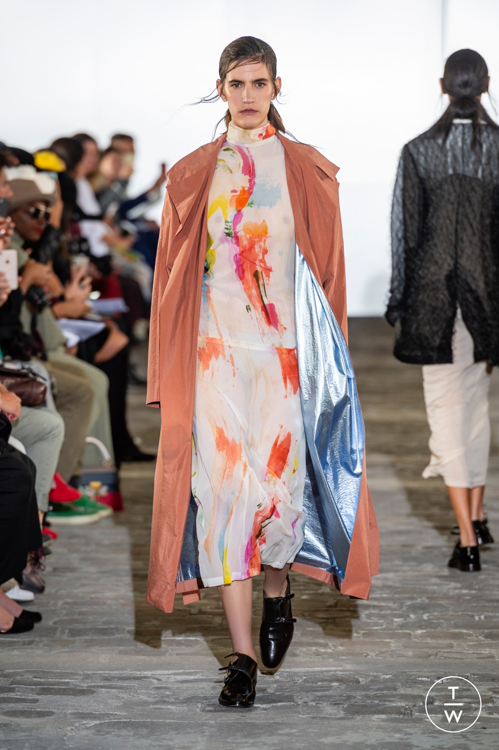 Fashion Week Paris Spring/Summer 2019 look 7 from the Kristina Fidelskaya collection 女装