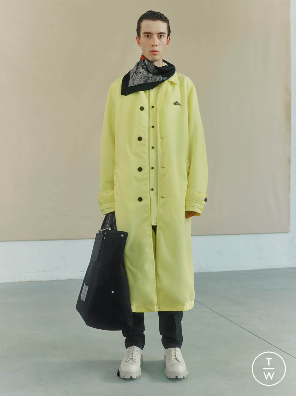 Fashion Week Milan Spring/Summer 2021 look 7 from the OAMC collection menswear