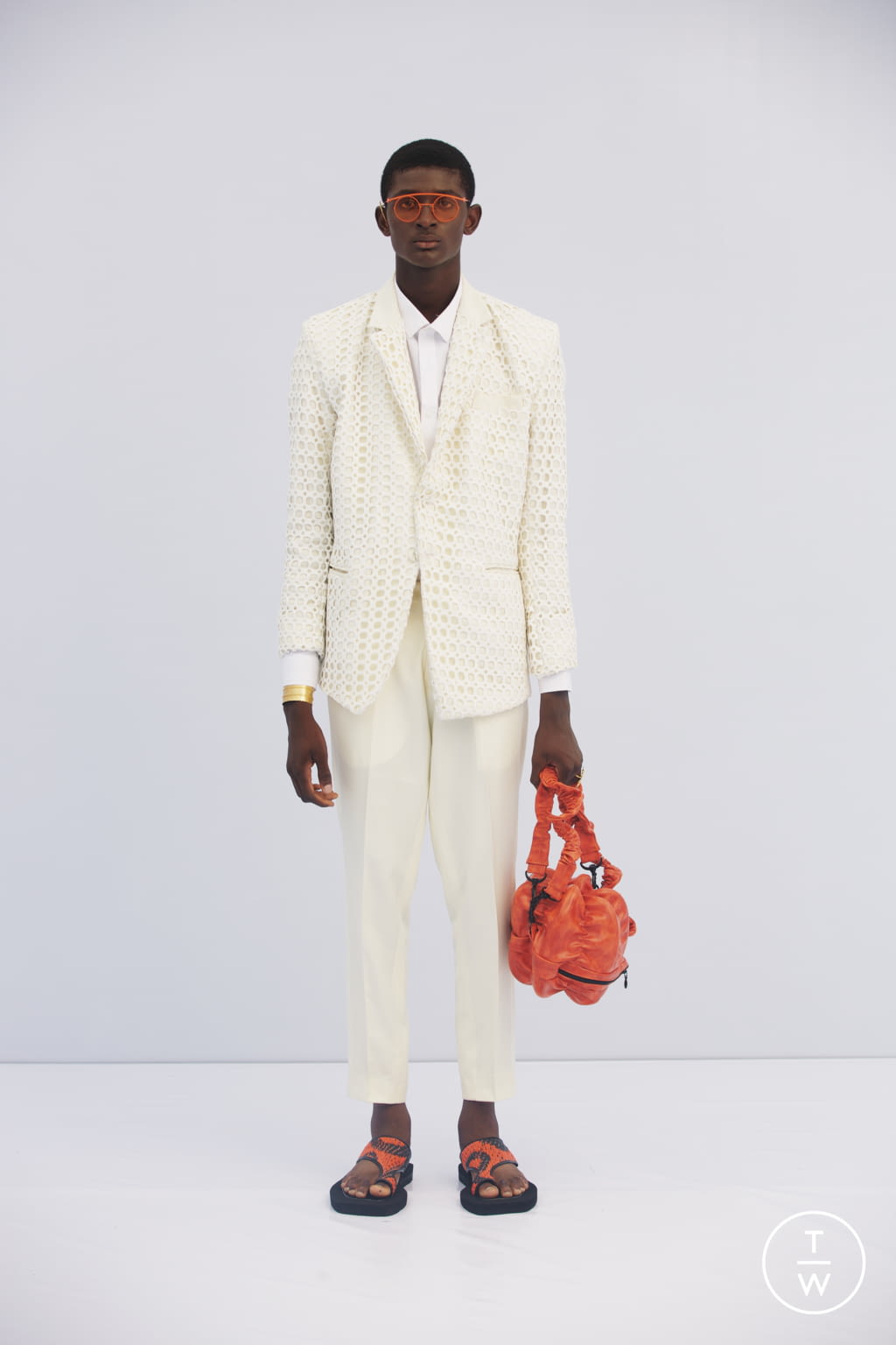 Fashion Week Milan Spring/Summer 2022 look 7 de la collection Tokyo James menswear