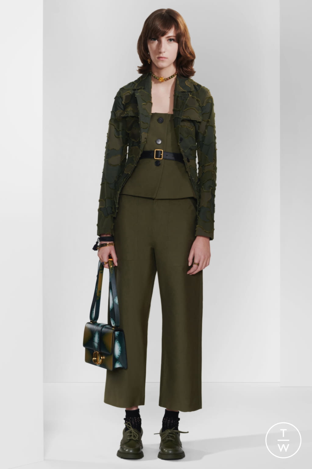 Fashion Week Paris Pre-Fall 2020 look 71 from the Christian Dior collection womenswear