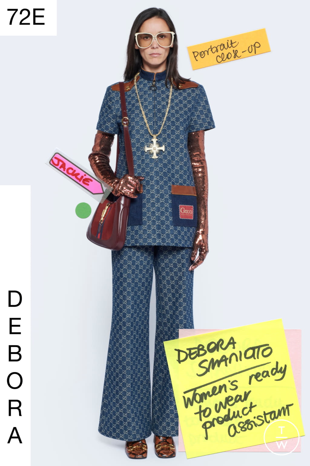 Fashion Week Milan Resort 2021 look 124 from the Gucci collection womenswear