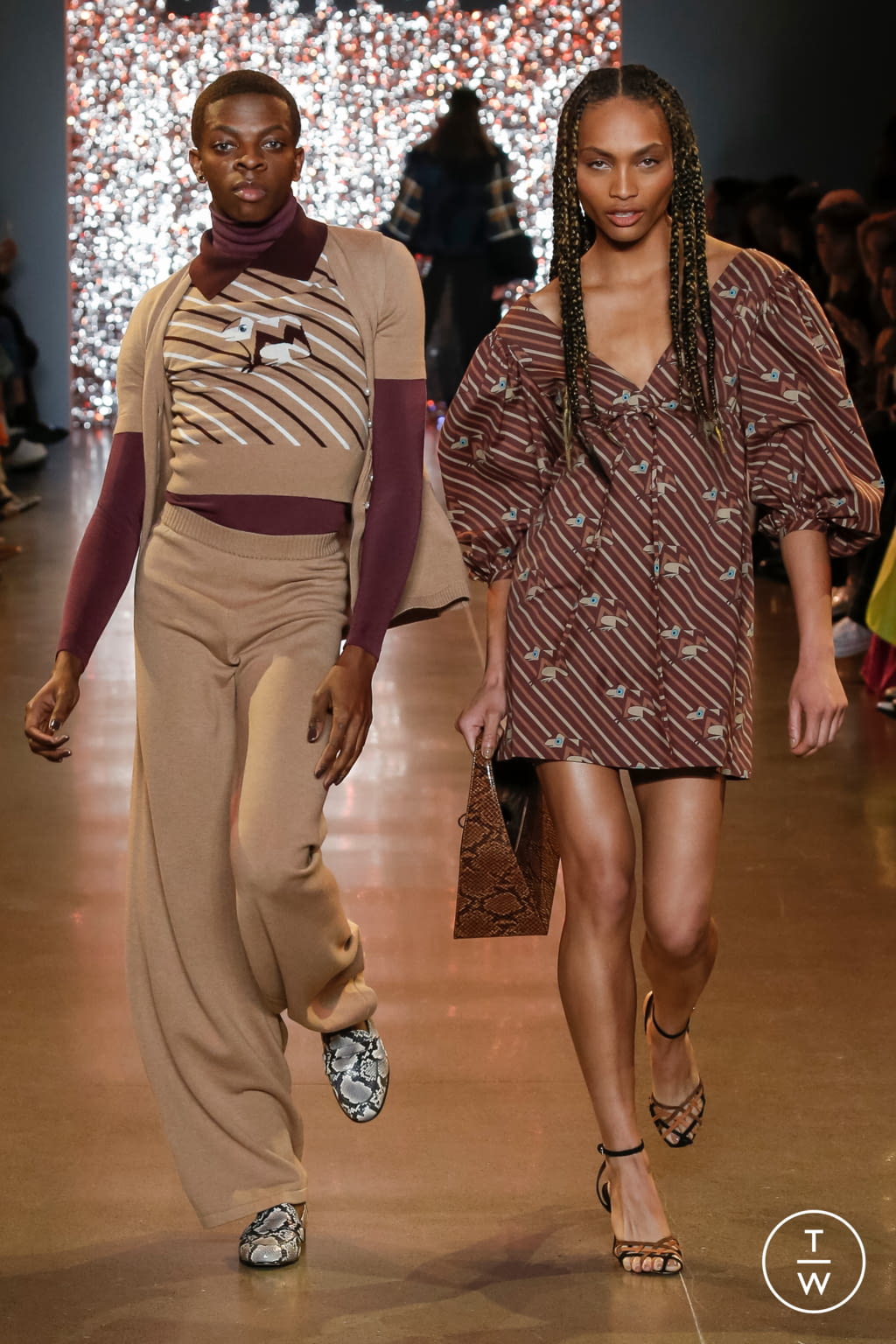 Fashion Week New York Fall/Winter 2019 look 9 de la collection Staud womenswear