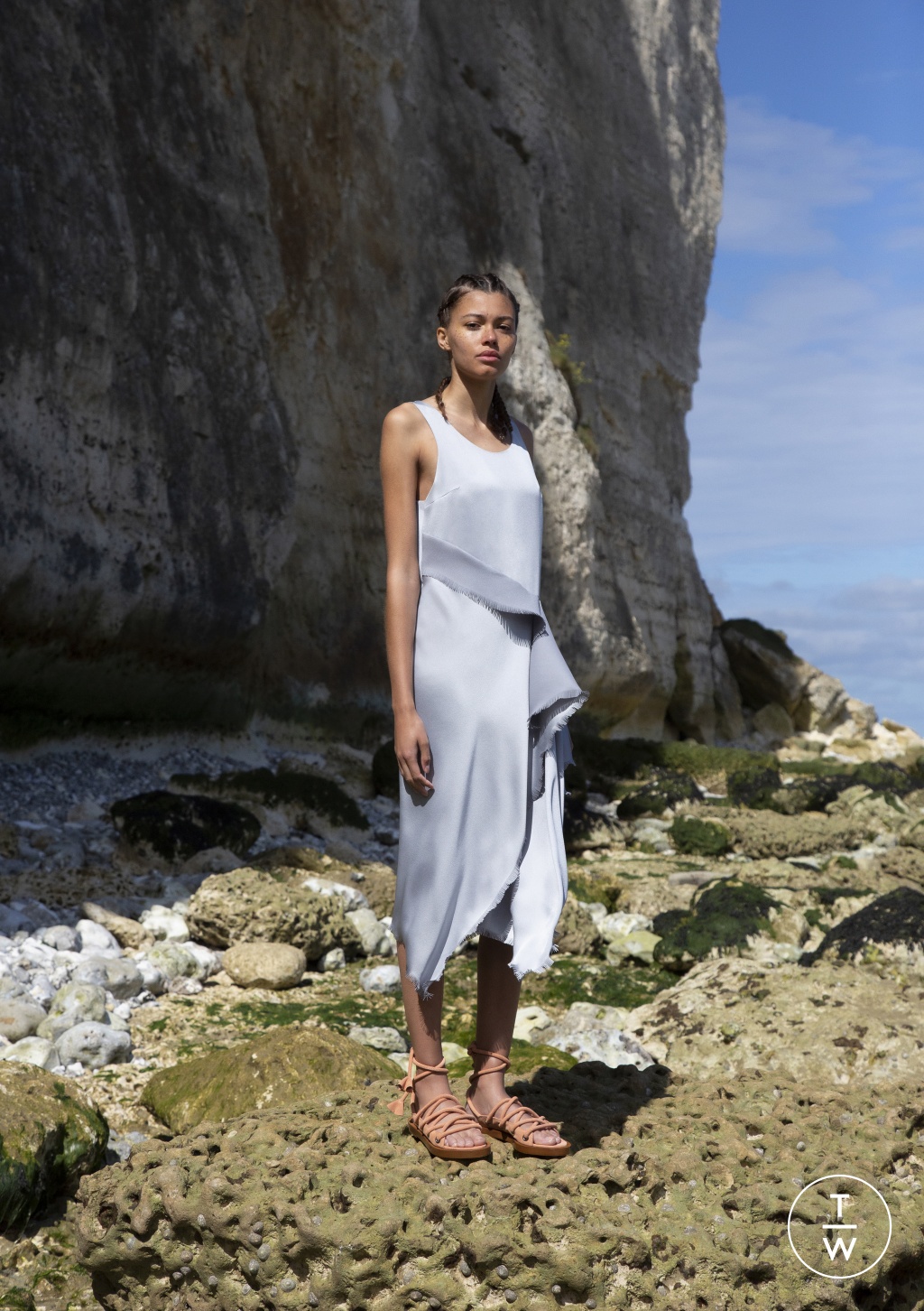 Fashion Week Paris Resort 2020 look 9 de la collection Cédric Charlier womenswear