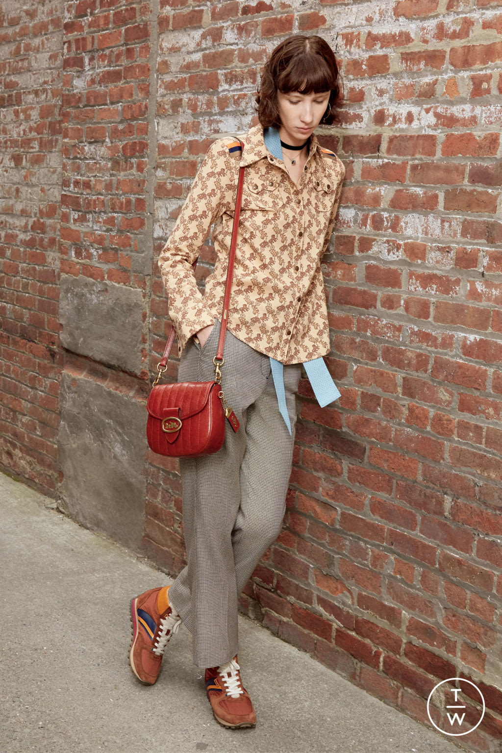 Fashion Week New York Resort 2020 look 9 from the Coach collection womenswear