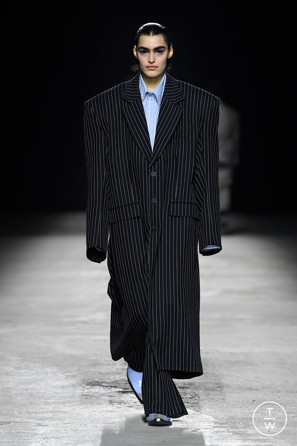 Fashion Week Florence - Pitti Fall/Winter 2024 look 3 de la collection Achilles Ion Gabriel menswear