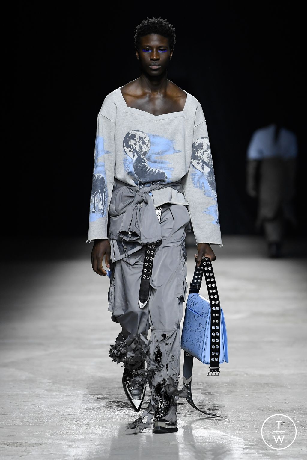 Fashion Week Florence - Pitti Fall/Winter 2024 look 4 de la collection Achilles Ion Gabriel menswear