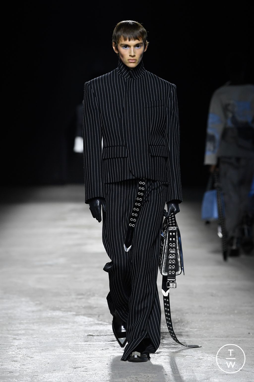 Fashion Week Florence - Pitti Fall/Winter 2024 look 5 from the Achilles Ion Gabriel collection 男装