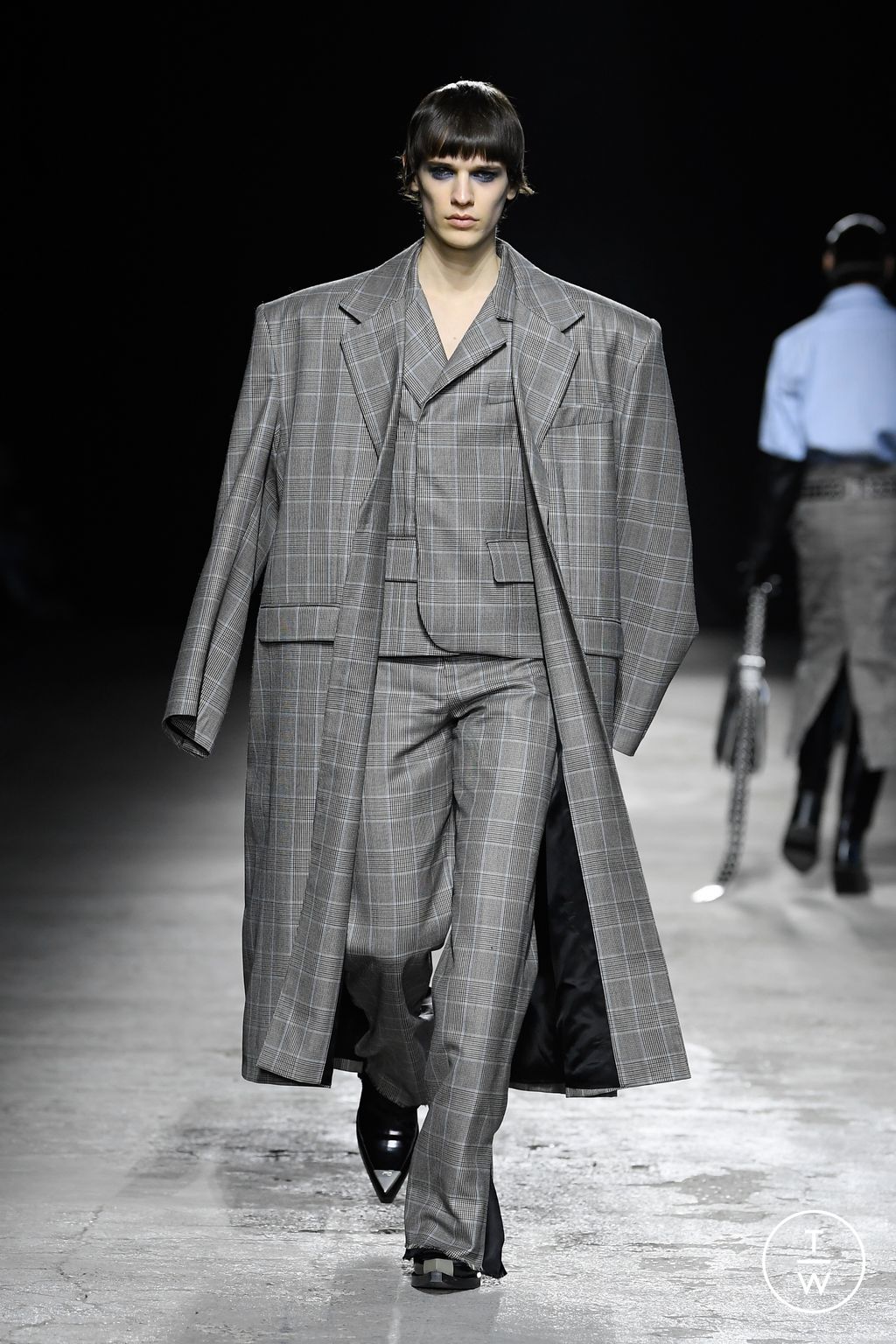 Fashion Week Florence - Pitti Fall/Winter 2024 look 9 de la collection Achilles Ion Gabriel menswear