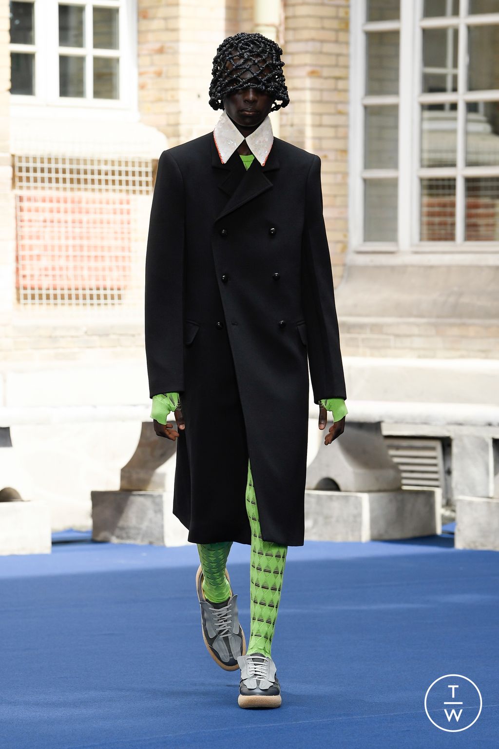 Fashion Week Paris Spring/Summer 2023 look 1 from the Namacheko collection menswear