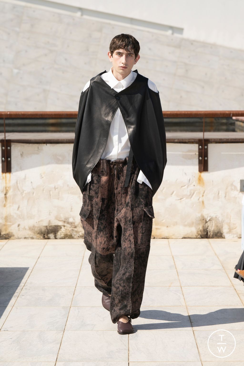 Fashion Week Florence - Pitti Spring/Summer 2026 look 1 from the Niccolò Pasqualetti collection menswear