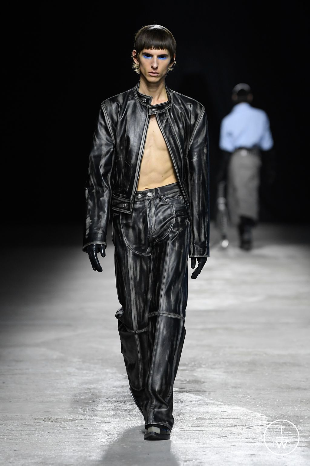 Fashion Week Florence - Pitti Fall/Winter 2024 look 10 de la collection Achilles Ion Gabriel menswear