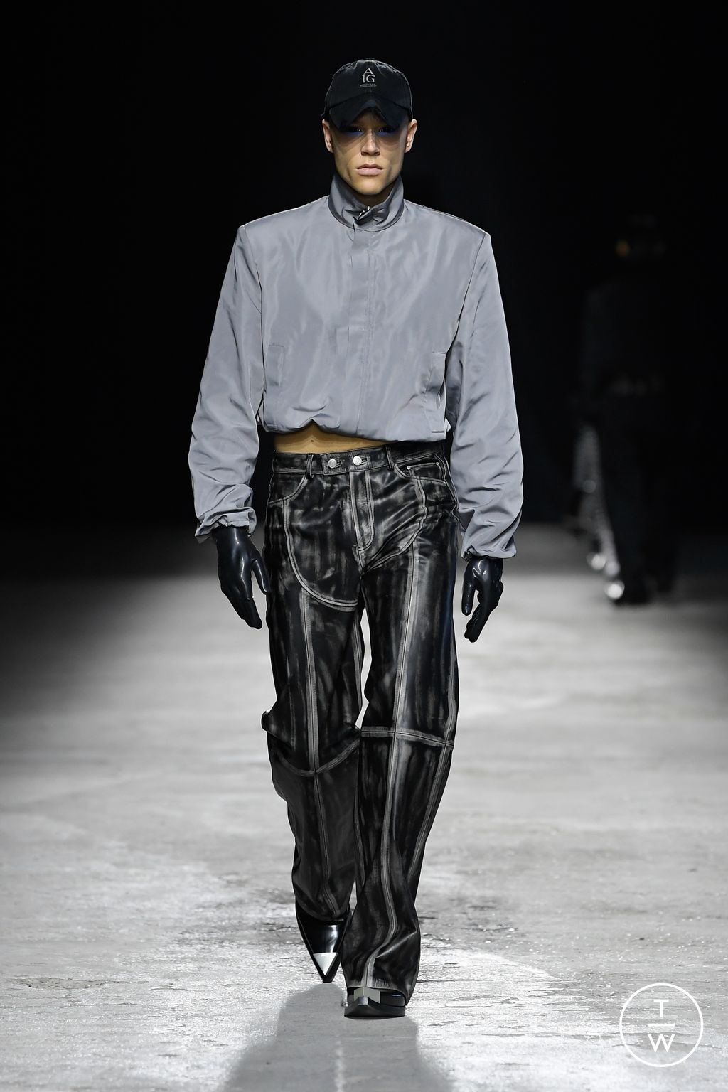Fashion Week Florence - Pitti Fall/Winter 2024 look 13 de la collection Achilles Ion Gabriel menswear