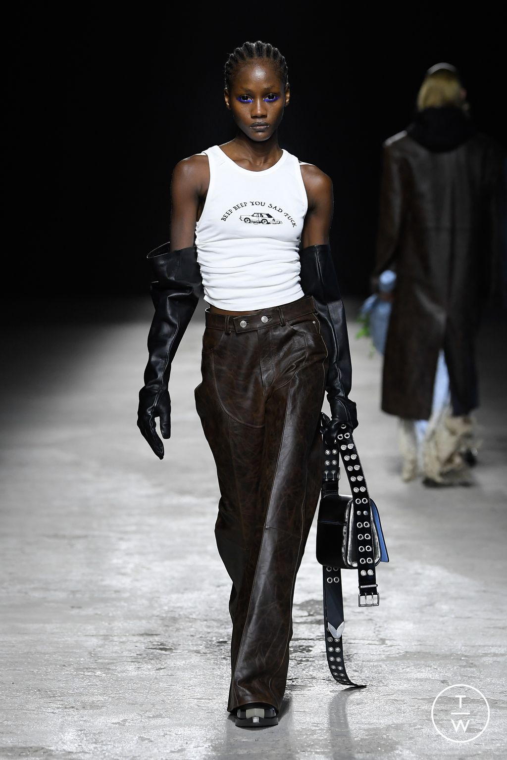 Fashion Week Florence - Pitti Fall/Winter 2024 look 16 de la collection Achilles Ion Gabriel menswear