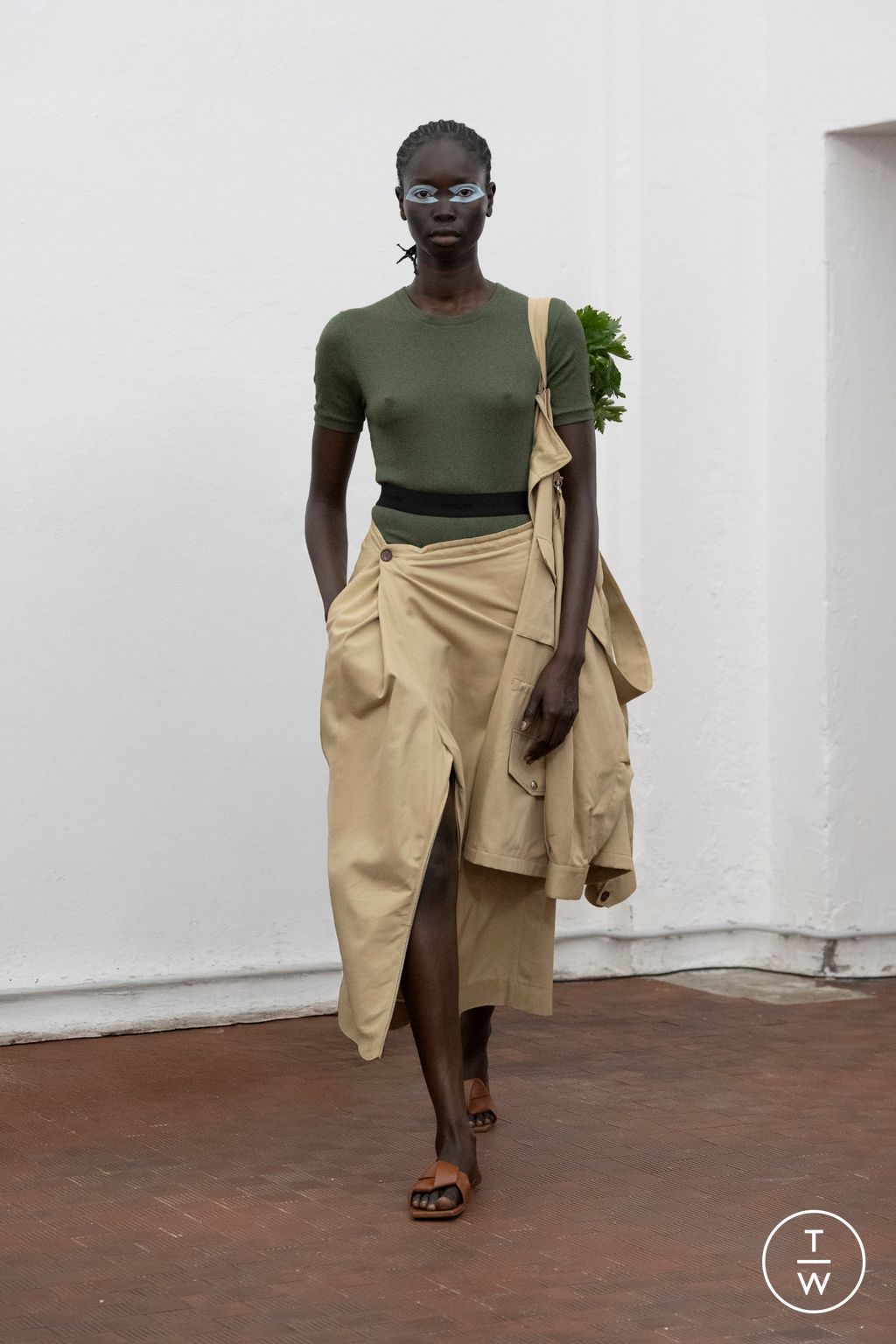 Fashion Week Milan Spring/Summer 2026 look 2 de la collection Setchu menswear