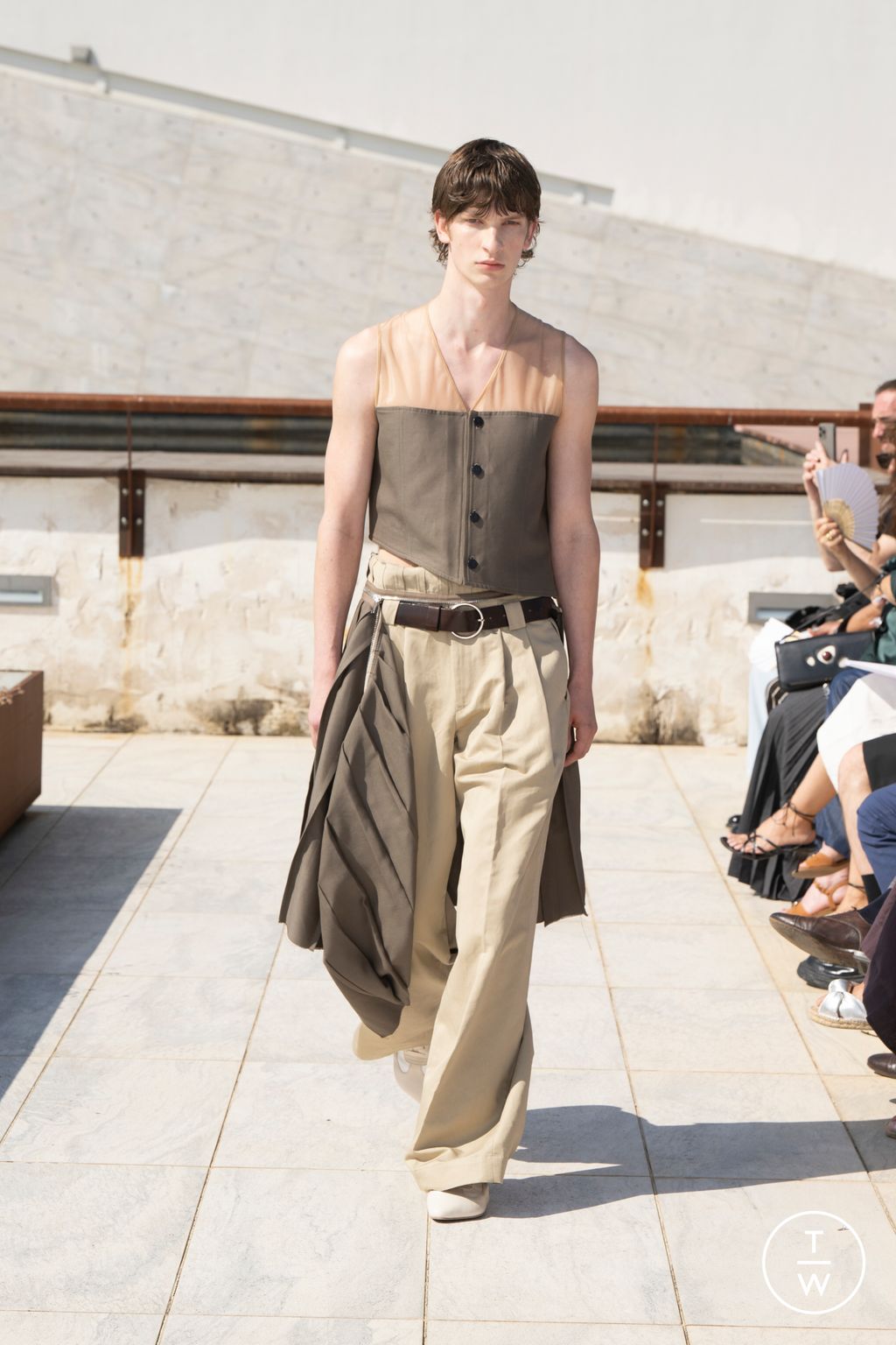 Fashion Week Florence - Pitti Spring/Summer 2026 look 3 from the Niccolò Pasqualetti collection menswear