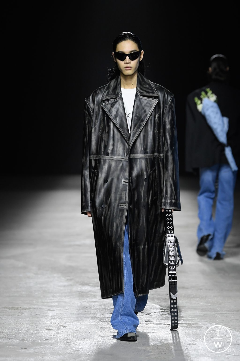 Fashion Week Florence - Pitti Fall/Winter 2024 look 31 from the Achilles Ion Gabriel collection 男装