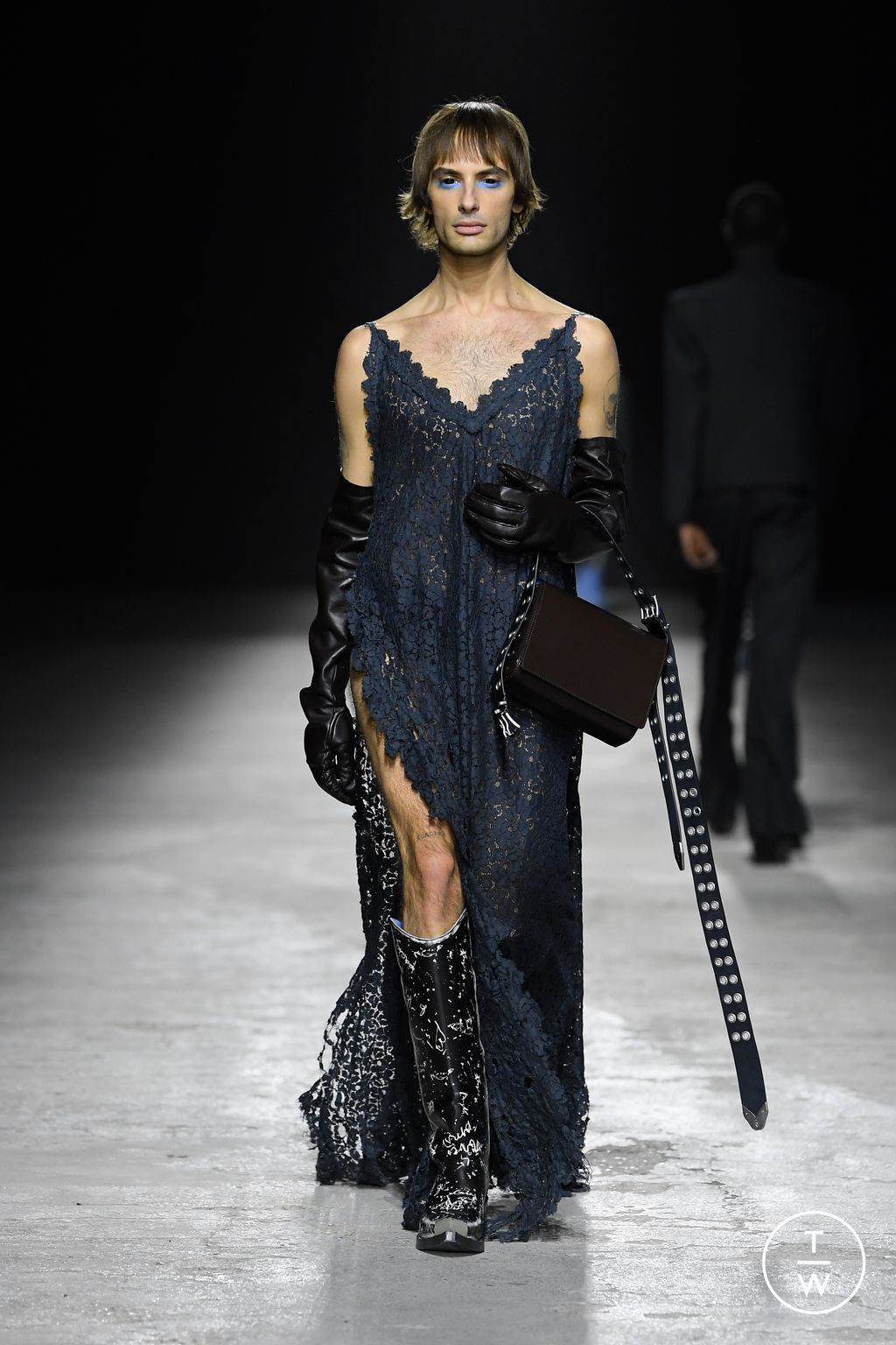 Fashion Week Florence - Pitti Fall/Winter 2024 look 33 de la collection Achilles Ion Gabriel menswear
