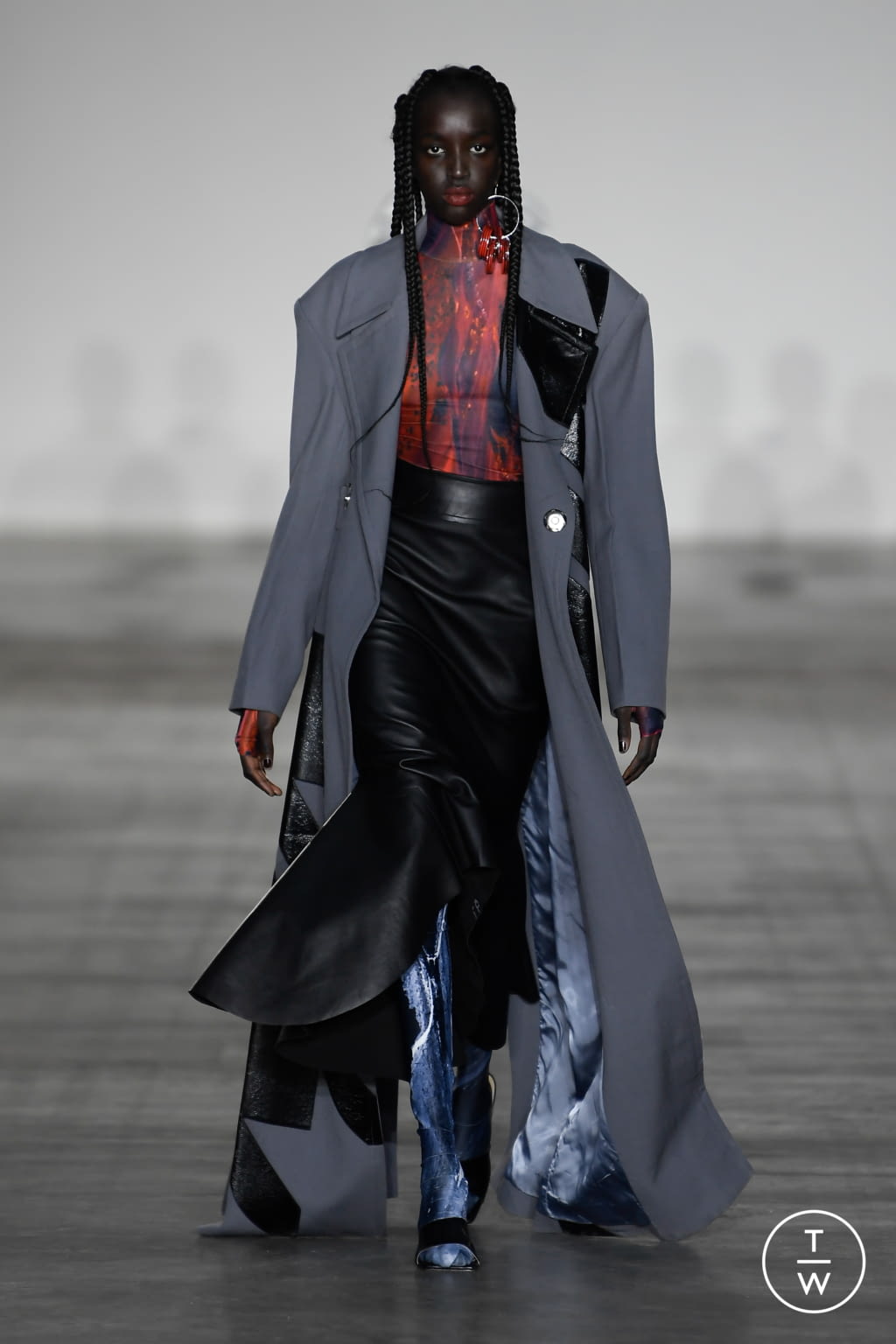 Fashion Week London Fall/Winter 2020 look 4 from the Pronounce collection menswear