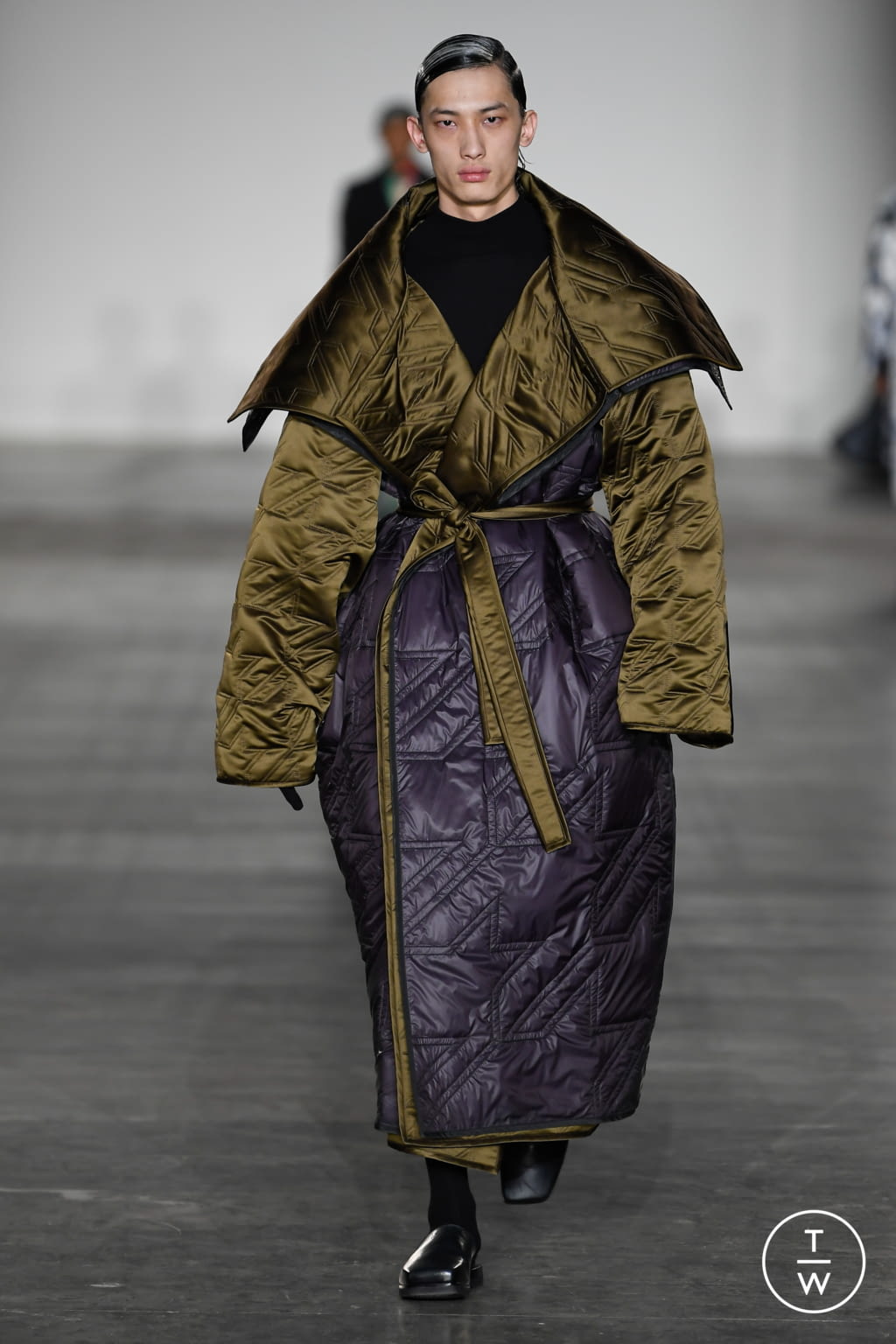 Fashion Week London Fall/Winter 2020 look 8 de la collection Pronounce menswear