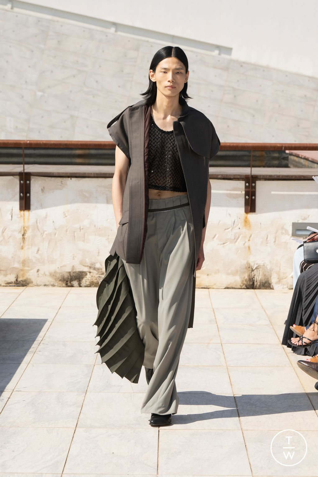 Fashion Week Florence - Pitti Spring/Summer 2026 look 10 from the Niccolò Pasqualetti collection menswear