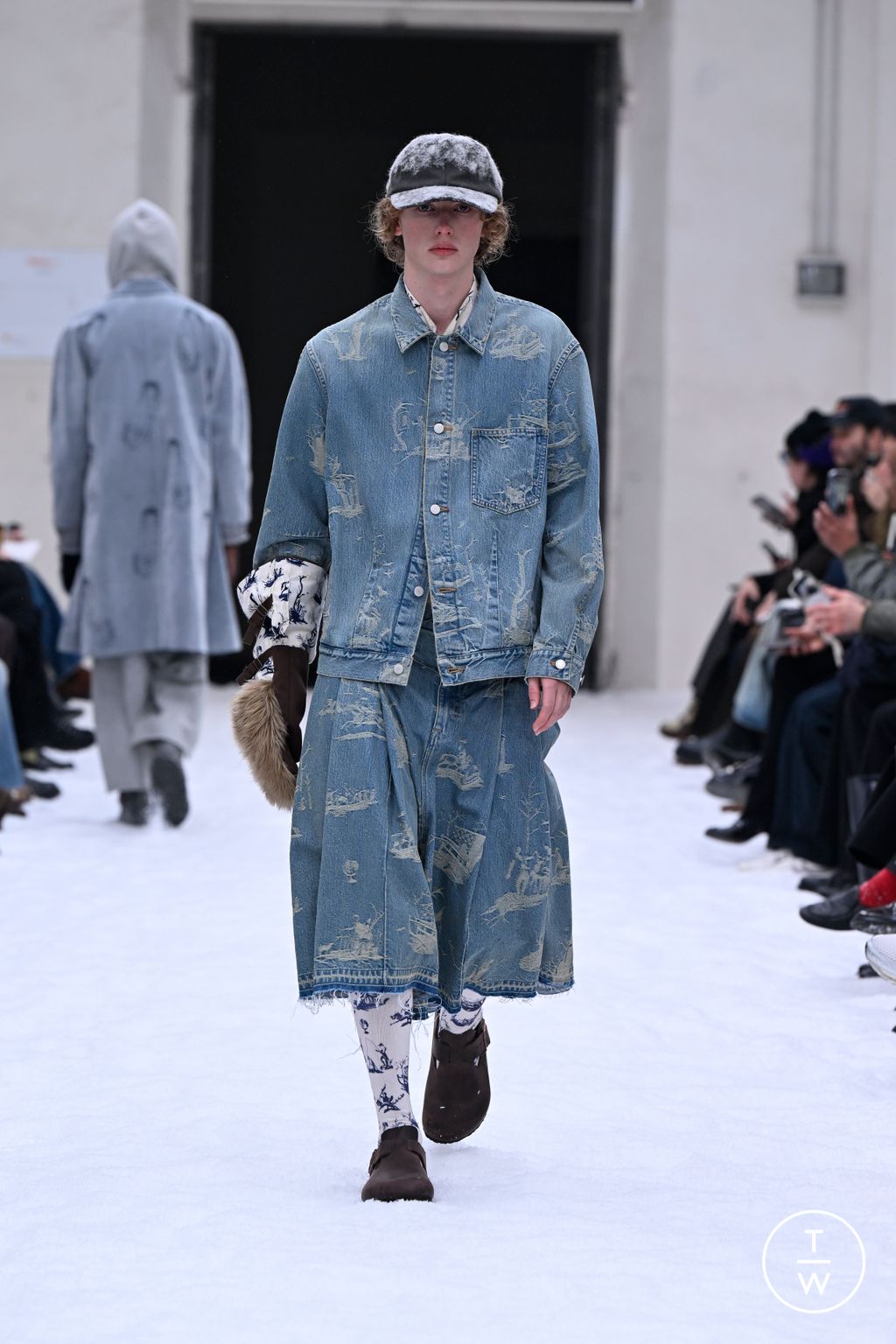Fashion Week Florence - Pitti Fall/Winter 2026 look 12 from the Shinyakozuka collection menswear