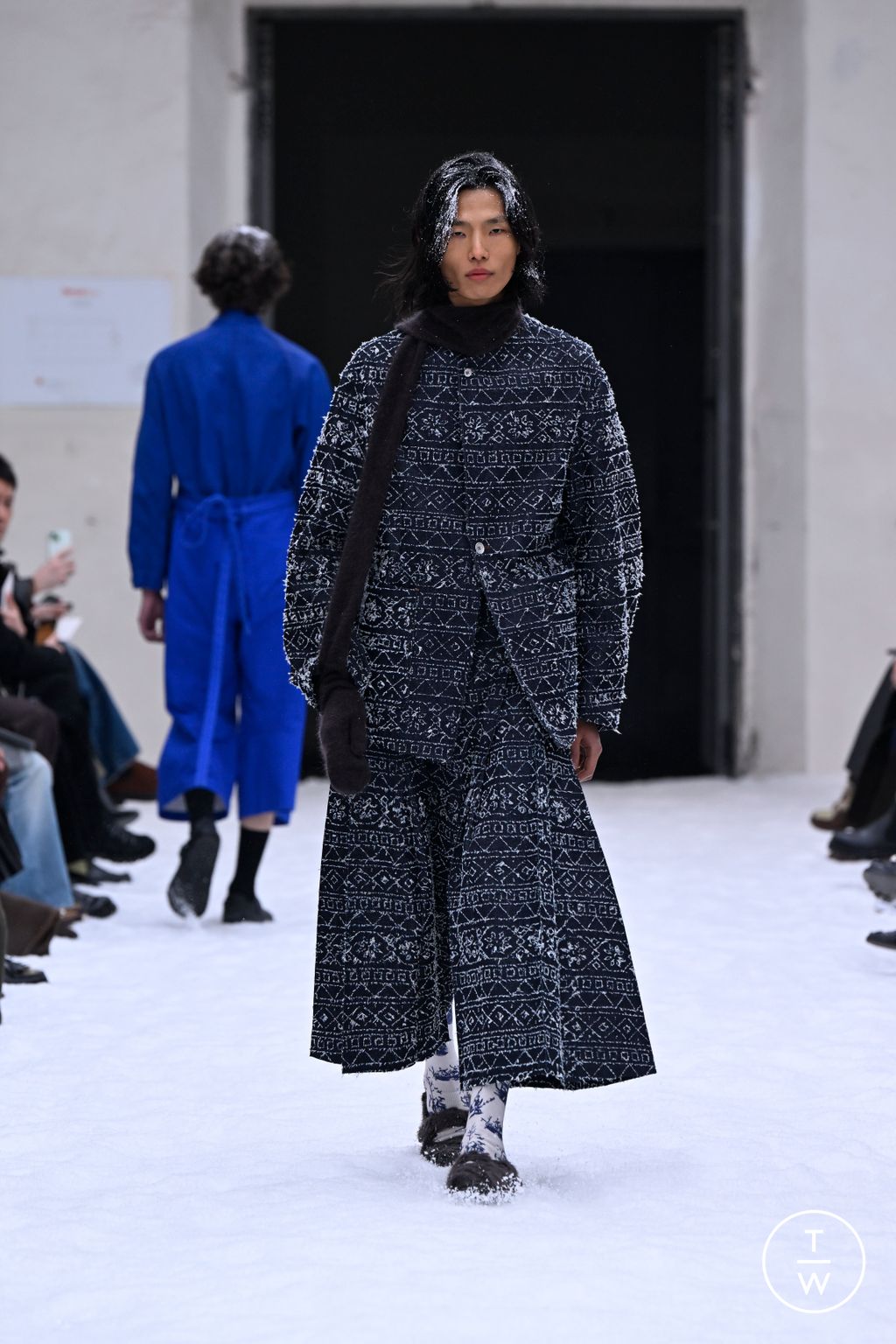 Fashion Week Florence - Pitti Fall/Winter 2026 look 13 from the Shinyakozuka collection menswear