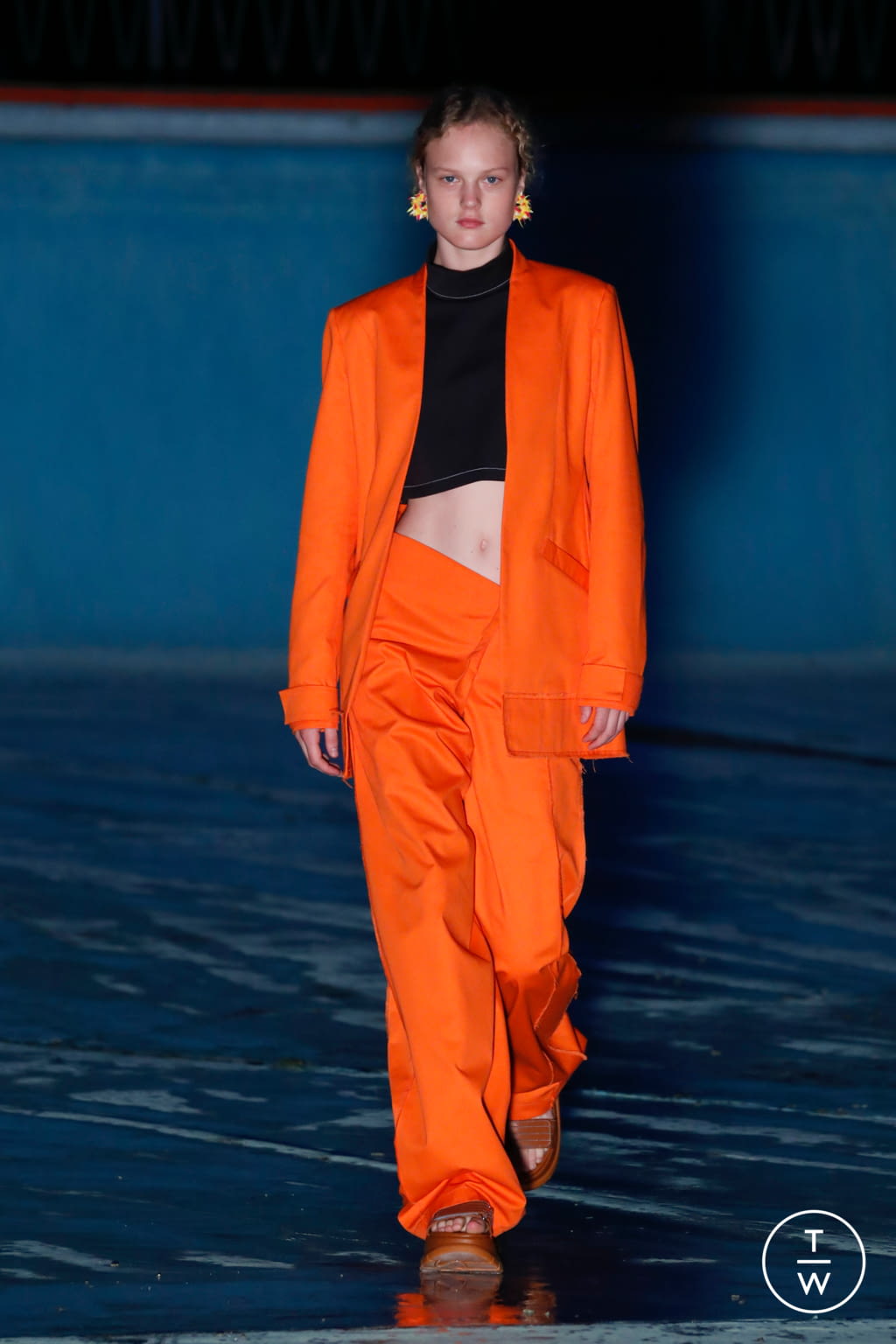 Fashion Week Milan Spring/Summer 2021 look 14 from the Sunnei collection 女装