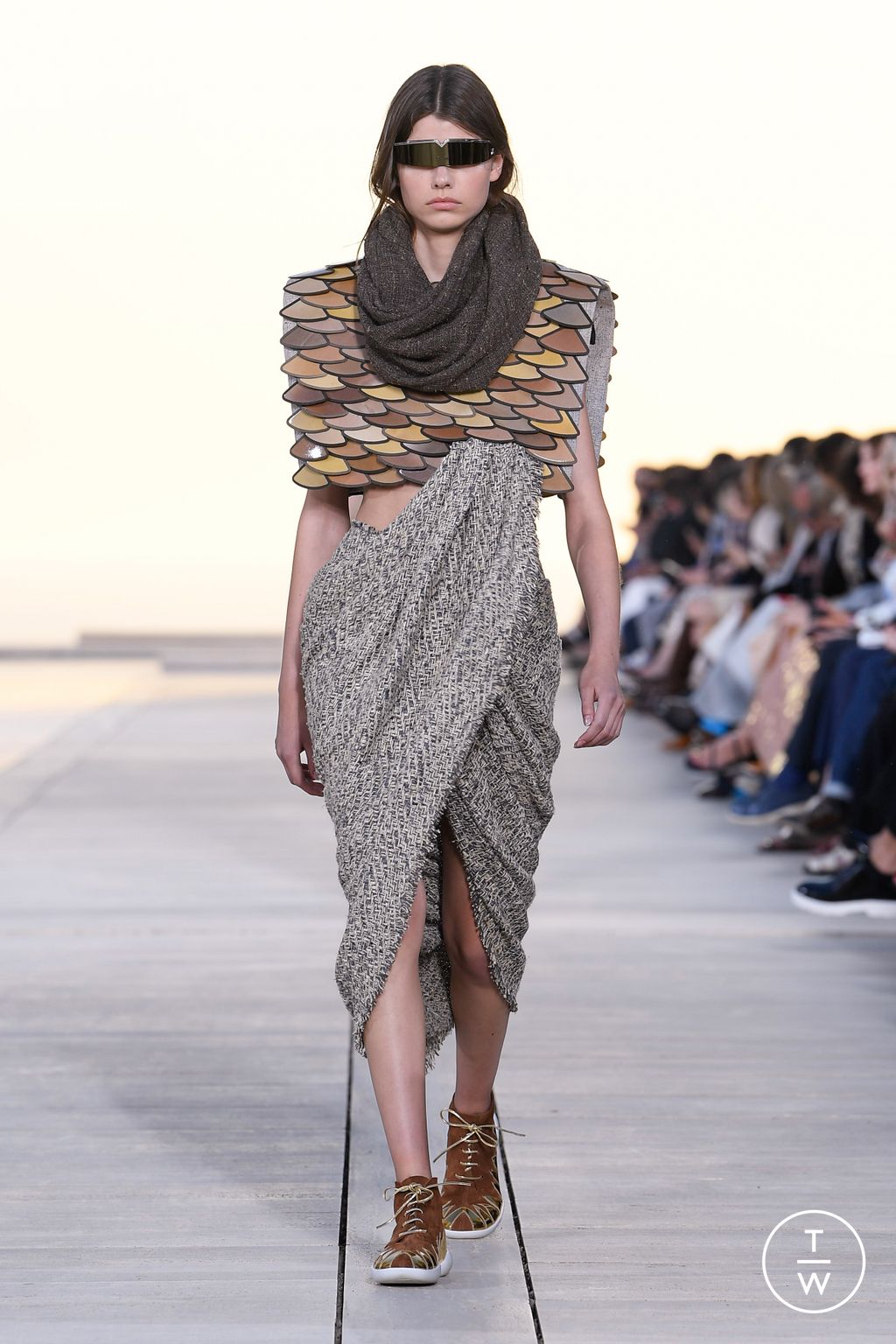 Fashion Week Paris Resort 2023 look 14 from the Louis Vuitton collection 女装