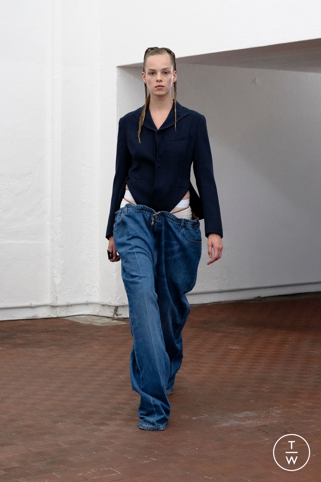 Fashion Week Milan Spring/Summer 2026 look 16 from the Setchu collection menswear