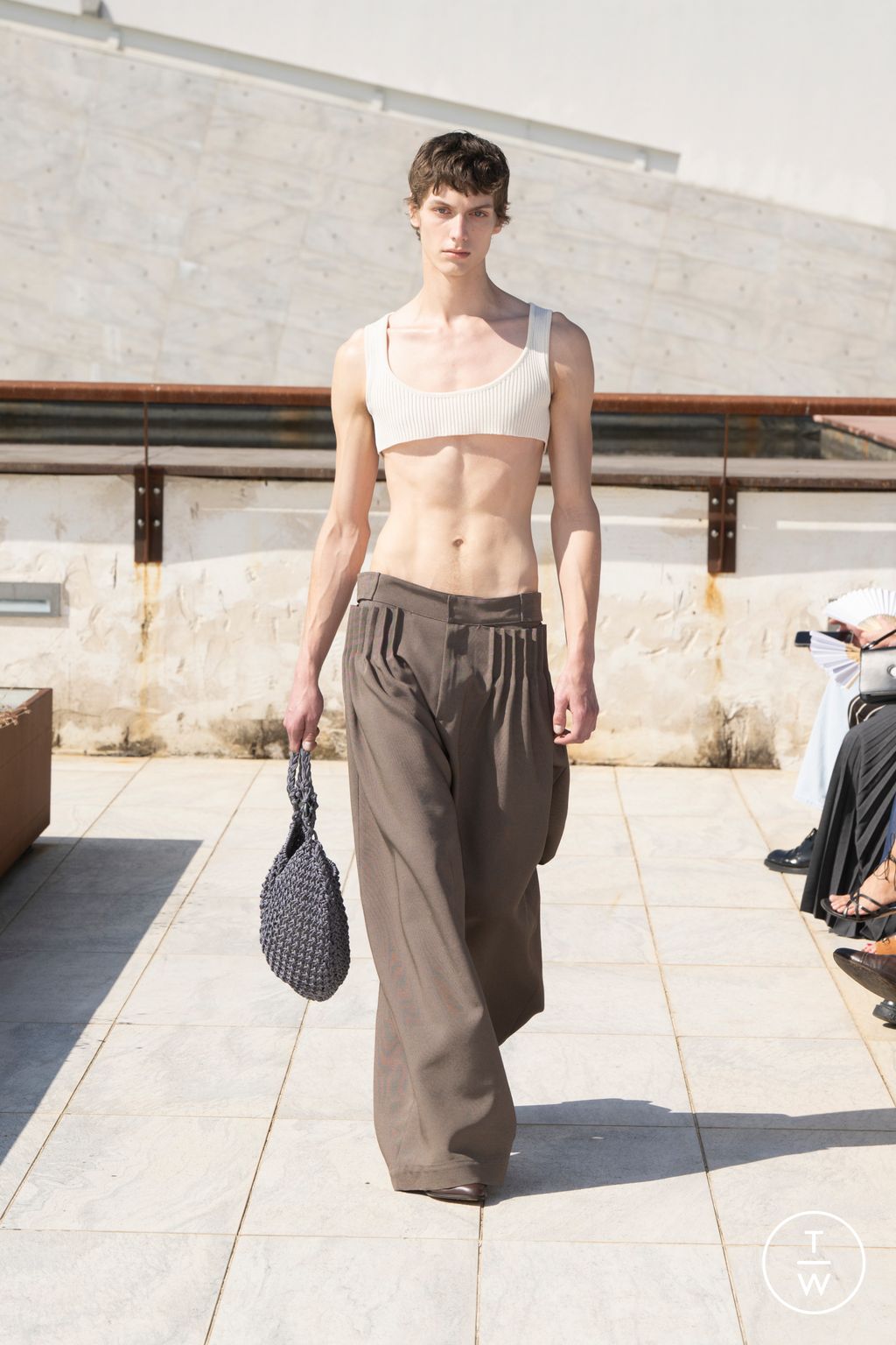 Fashion Week Florence - Pitti Spring/Summer 2026 look 17 from the Niccolò Pasqualetti collection menswear