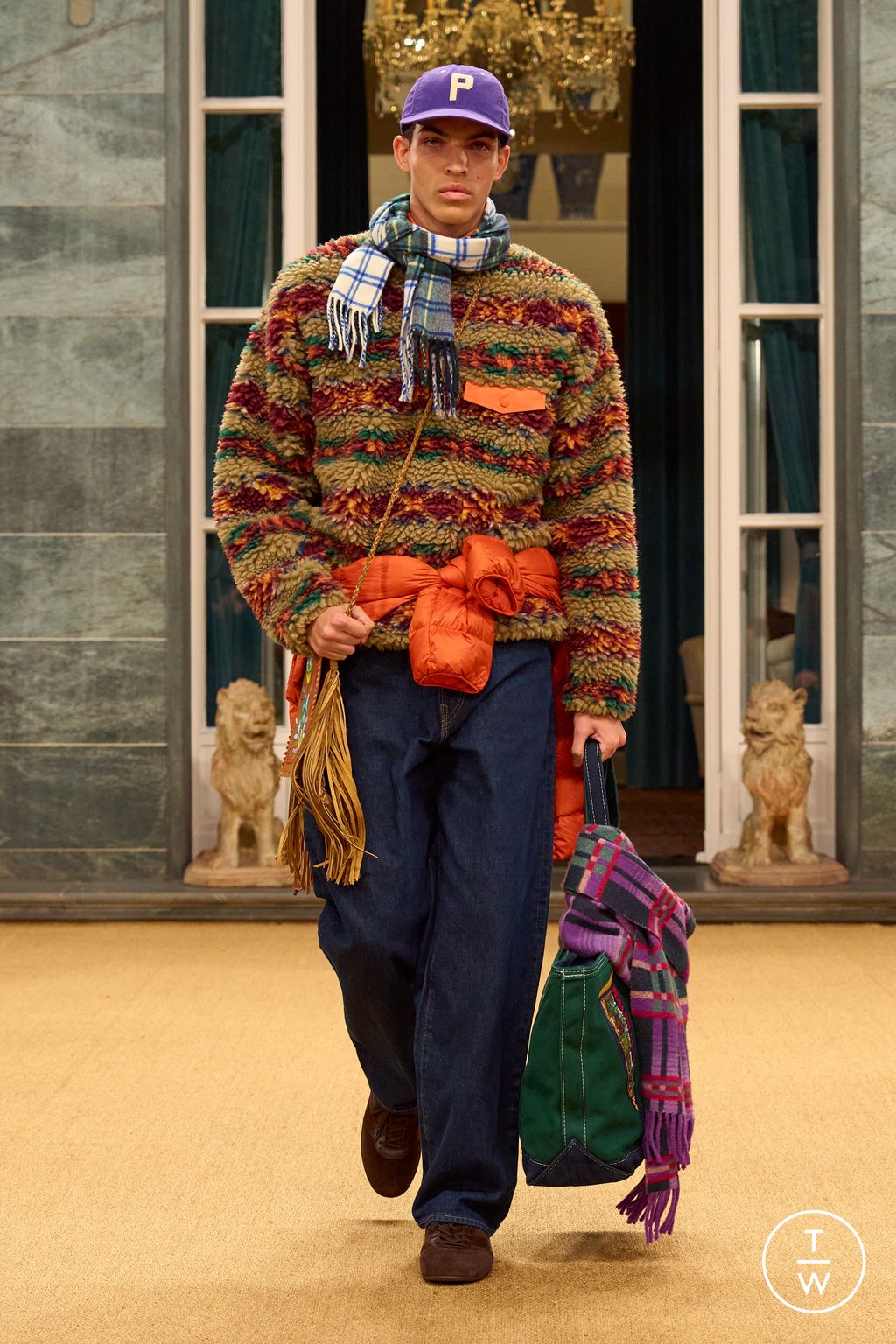 Fashion Week Milan Fall/Winter 2026 look 2 from the Polo Ralph Lauren collection menswear